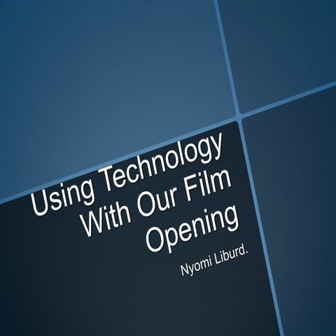 Creating a flashback | PPTX