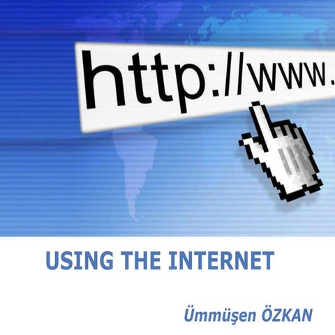 Using the intenet