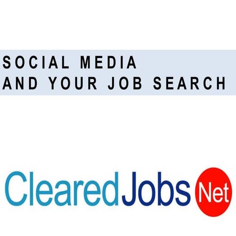 Using Social Media In Your Job Search