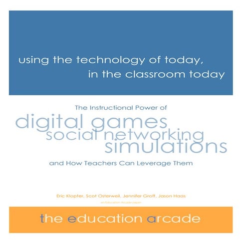 Using the technology today, in the classroom today | PDF