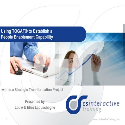 Using TOGAF to establish an SDLC Training Capability