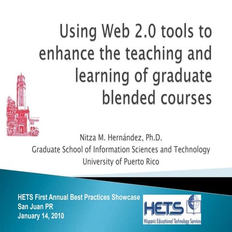 Using Web Tools To Enhance Teaching & Learning