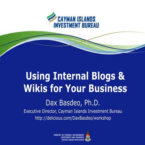Using Wikis + Blogs In Business