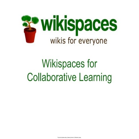 Using wikispaces