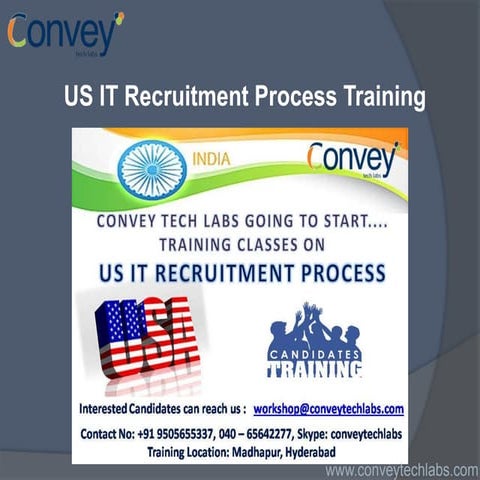 US IT Recruitment process training