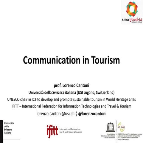 Communication in Tourism