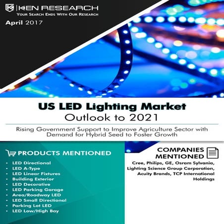 Led Lighting in The US, US Led Lighting Market, Statistics US Led Lighting, U...
