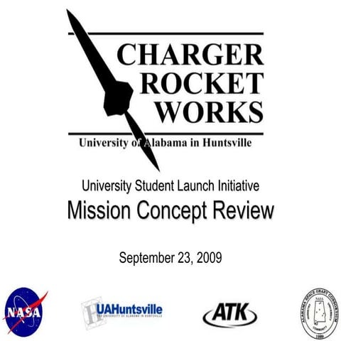 MCR: USLI 2009-2010, UAHuntsville