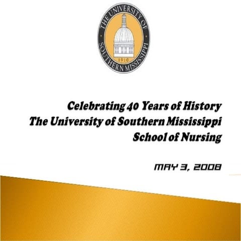The University of Southern Mississippi 40th Anniversary Gala 2008