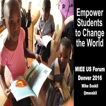 USMIEE Denver 2016 - Empower Students To Change the World