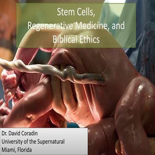 Stem Cells and Regenerative Medicine