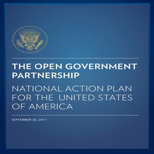 OGP Action Plan U.S.A. 