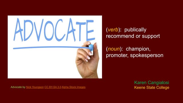 Usnh ati open ed advocacy 2018