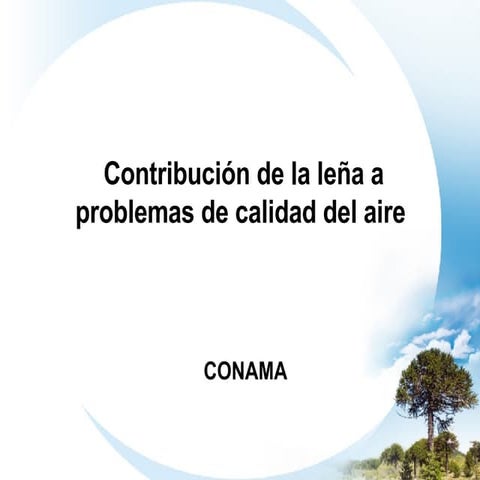 Uso de Leña en la Ciudad de Rancagua