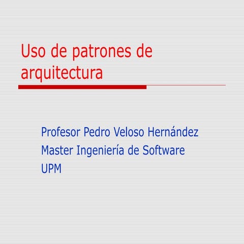 Uso de-patrones-de-arquitectura-capitulo-4