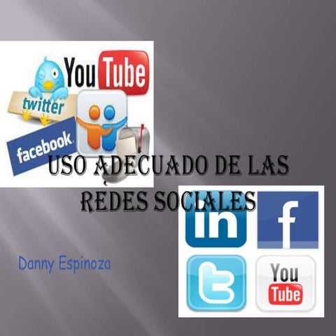 Uso adecuado de las redes sociales | PPTX