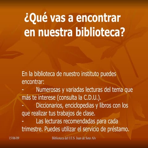 Uso Biblioteca