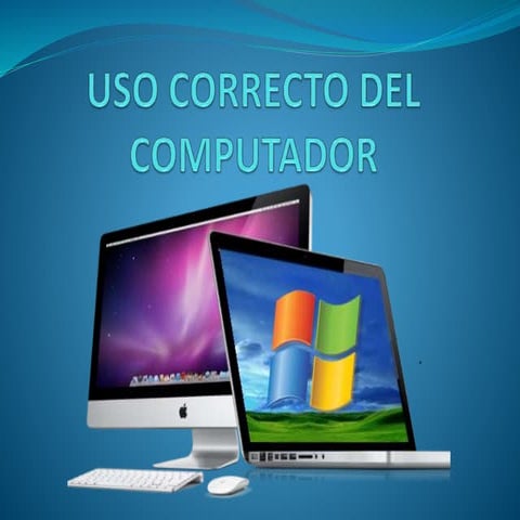Uso correcto del computador kevin mora