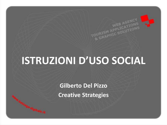 Uso corretto social