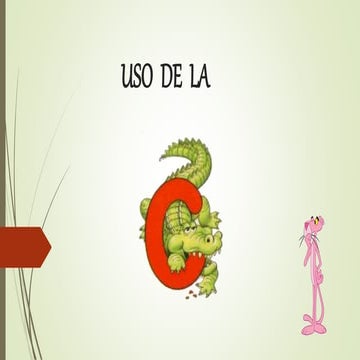 Uso de la c  ximena uquillas