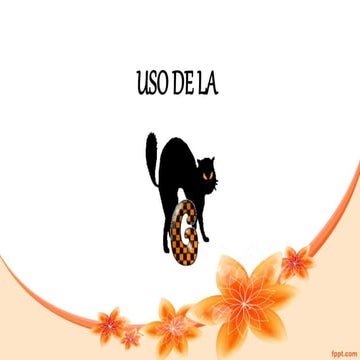 Uso de la g