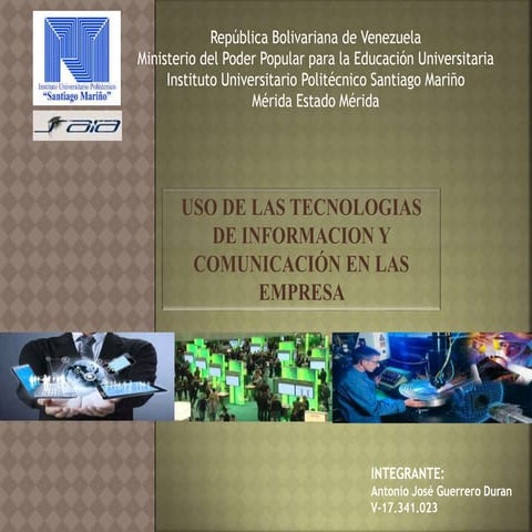 uso de las tecnologias