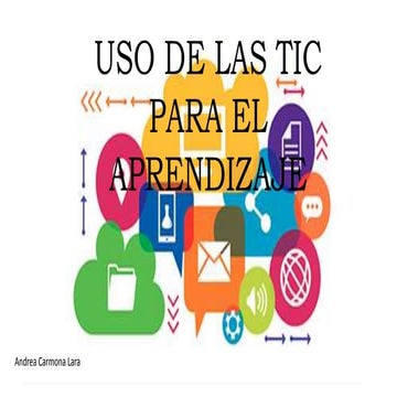 Uso de las tic | PPTX