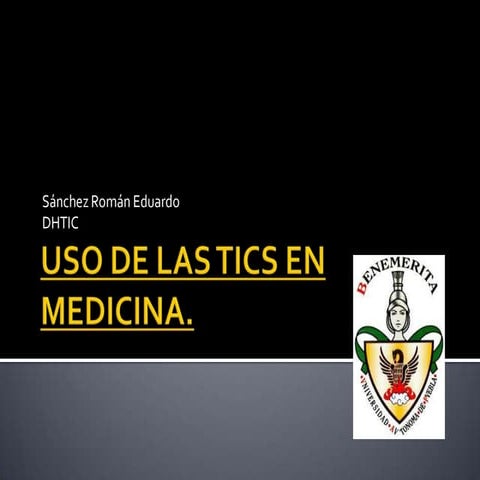 Uso de las tics en medicina
