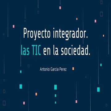 El Impacto de las TIC en la Sociedad y Comunidades Locales | PPTX