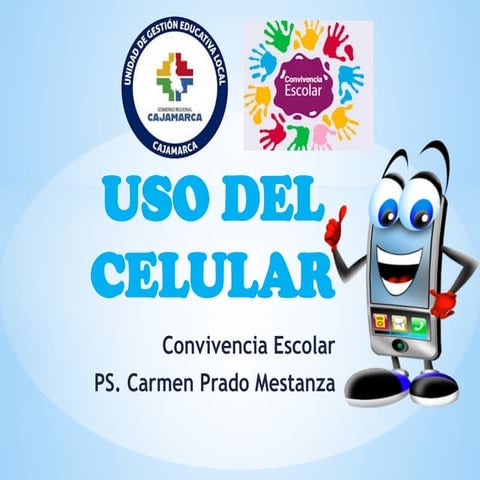 los riesgos por el uso del celular | PPTX
