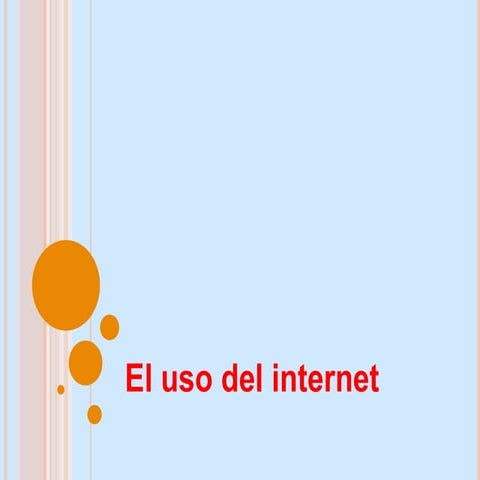 Uso del internet
