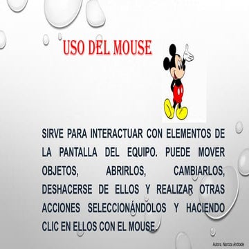 Uso del mouse | PPT