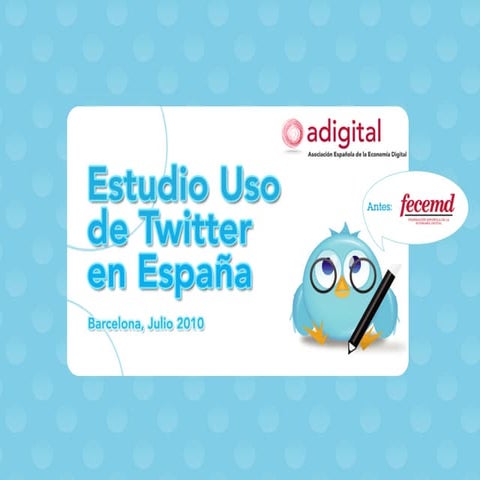 Uso De Twitter En España