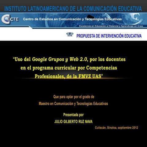 Uso Google Sites como  un CMS en la Facultad de Veterinaria