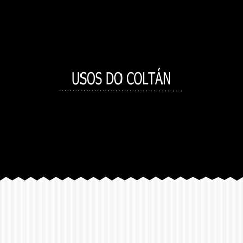 Conflicto do coltán | PDF