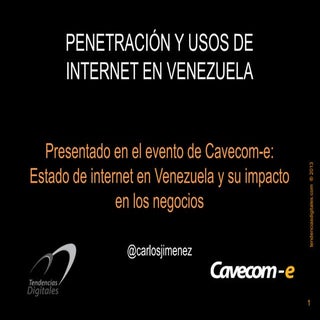 Usos internet venezuela_2013 por te...