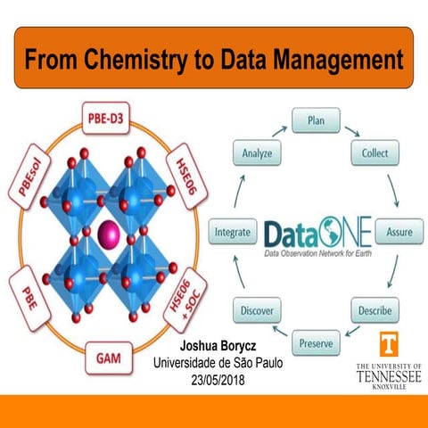 From Chemistry to Data Management