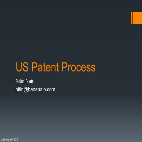 Us patent process