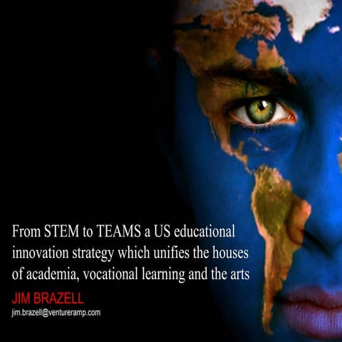 From STEM to TEAMS a US educational innovation strategy which unifies the hou...