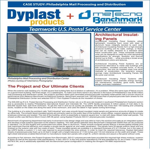 Case Study: Philadelphia Mail Processing and Distribution