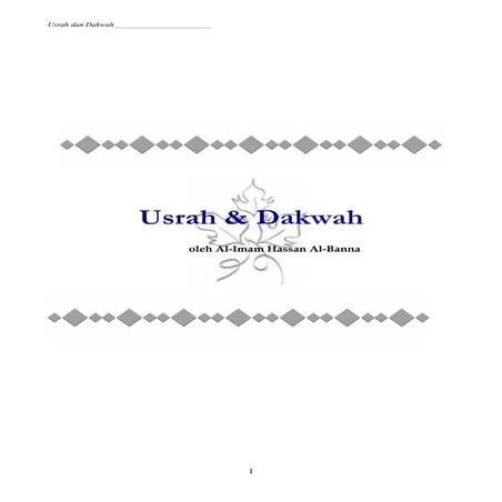 Usrah & dakwah   hasan al banna