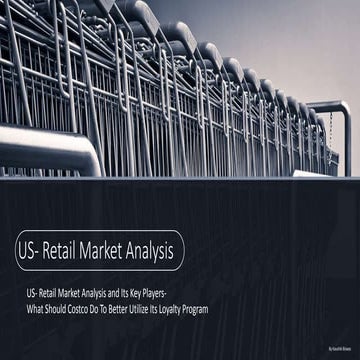 US Retail Market Analysis