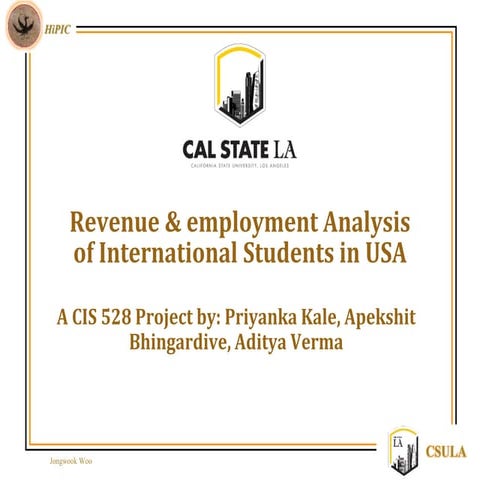 Revenue Earned From Students in USA