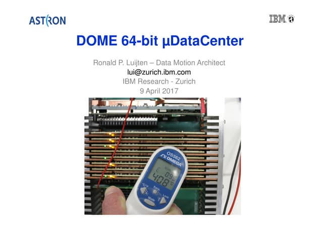 DOME 64-bit μDataCenter