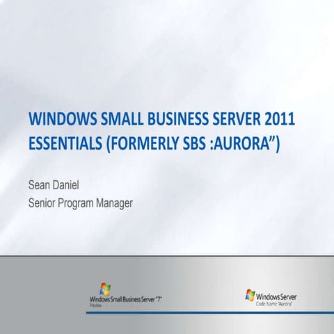 Us sbsc   aurora presentation