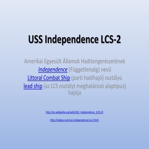 USS Independence LCS-2