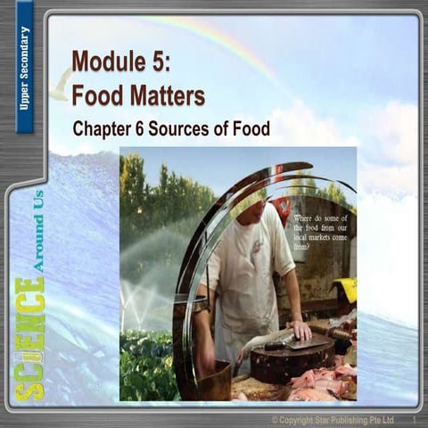 Uss module 5 chpt 6 Sources of Food