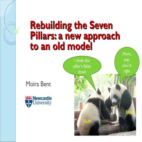 Rebuilding the 7 Pillars: a new approach to an old model. USTLG may2011