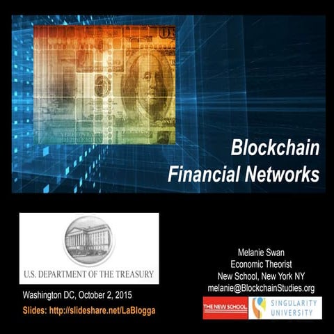 Blockchain Financial Networks