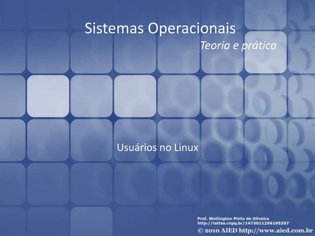 Usuário LInux